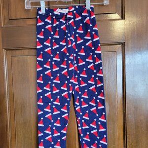 Santa Leggings (Size 7/8)
